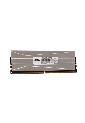 Пам'ять 16Gb DDR5, 6000 MHz, GTL Green Light, Silver, 46-46-46, 1.25V, з радіатором, XMP (GTL16GLD560BK)