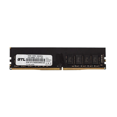 Пам'ять 16Gb DDR4, 3200 MHz, GTL Green Light, CL22, 1.35V (GTL16GLD432BK)