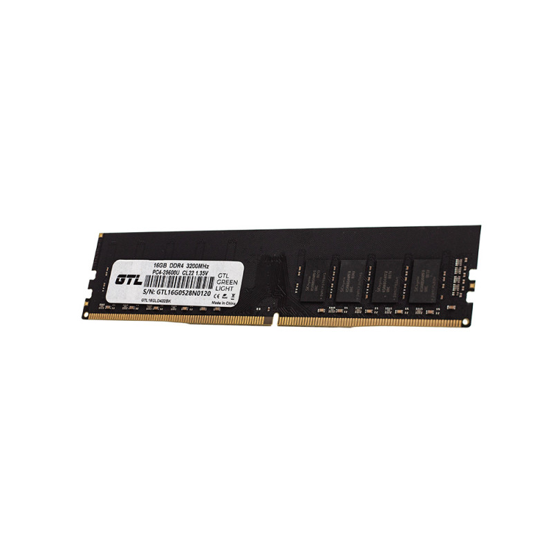 Пам'ять 16Gb DDR4, 3200 MHz, GTL Green Light, CL22, 1.35V (GTL16GLD432BK)