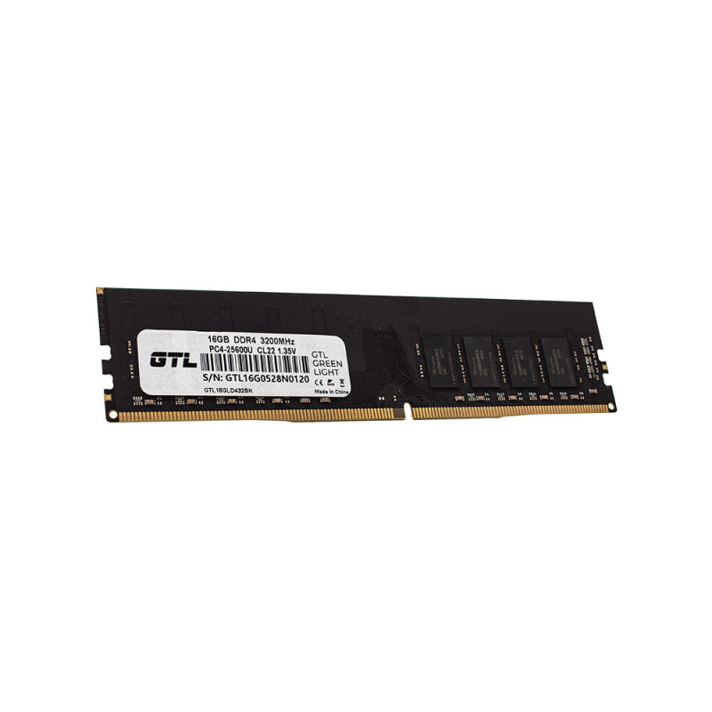 Пам'ять 16Gb DDR4, 3200 MHz, GTL Green Light, CL22, 1.35V (GTL16GLD432BK)