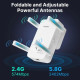 Wi-Fi повторювач Fenvi F-AX3000R, White, WiFi 6, 2.4GHz (до 573 Мбіт/с) / 5GHz (до 2400 Мбіт/с), 1xGLan, 4 зовнішні антени