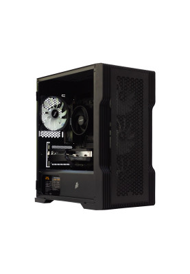 Комп'ютер GTL HexaGaming A84G6FR (R5-8400F / B650 / 16G DDR5 / RTX 4060-8 / SSD 1TB / mATX / 500W / No OS) (GTLHGB846N46P1M5_X65T3) Black, RGB