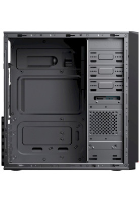 Корпус GameMax MT519-NP-2U3-CR Black, без БЖ, Mid Tower, ATX / Micro ATX / Mini ITX, 2хUSB3.0, 1хUSB2.0, Card-Reader, 415х200х416 мм