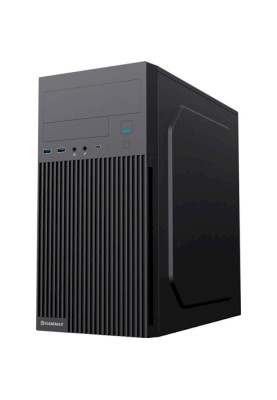 Корпус GameMax MT-321-NP-2U3 Black, без БЖ, Mini Tower, Micro ATX / Mini ITX, 2хUSB 3.0, 1xType-C, 373x173x353 мм, 0.5 мм, 2.7 кг