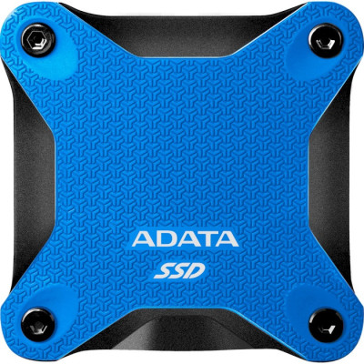 Зовнішній накопичувач SSD, 512Gb, ADATA SD620, Black/Blue, USB 3.2 (Gen 2), 550 / 480 Мб/с (SD620-512GCBL)