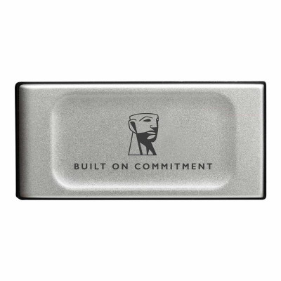 Зовнішній накопичувач SSD, 1Tb, Kingston XS2000 "BoC", Grey, Type-C 3.2 (Gen 2x2), 2000 / 2000 Мб/с, до комплекту входить гумовий чохол (SXS2000/1000GA)