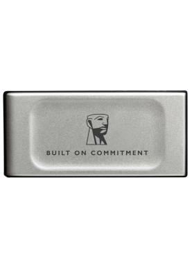 Зовнішній накопичувач SSD, 4Tb, Kingston XS2000 "BoC", Grey, Type-C 3.2 (Gen 2x2), 2000 / 2000 Мб/с, до комплекту входить гумовий чохол (SXS2000/4000GA)