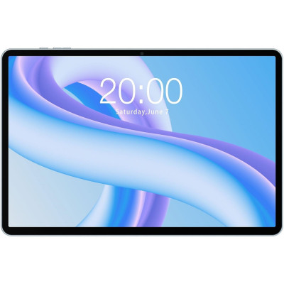 Планшет 10.1" Teclast M50 Plus, Blue, 1920x1200, IPS, 60 Гц, MediaTek Helio G85 (8 ядер), Mali-G52 MC2, RAM 6Gb, ROM 128Gb, MicroSD (до 1 ТБ), 8Мп + 13Мп, GPS, Wi-Fi, Bluetooth 5.0, LTE, 7000 mAh, Android 14