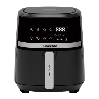 Мультипіч Liberton LAF-3208, Black, 1500W, 3,2л, 8 програм, керування сенсорне, таймер, антипригарне покриття чаші, 80-200 ˚C, відключення, захист від перегріву