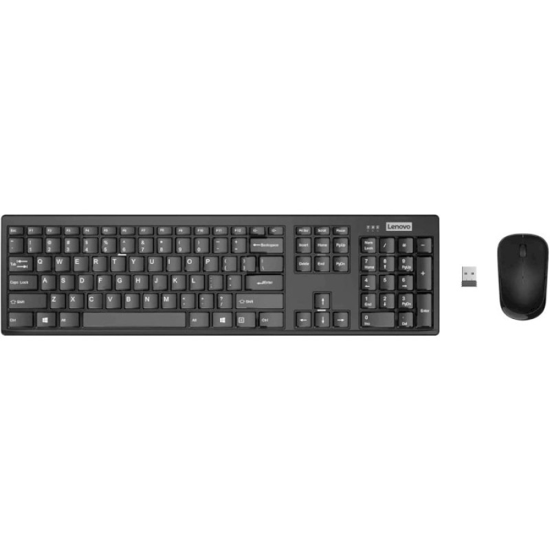 Комплект бездротовий Lenovo 100 Combo, Black, USB 2.4GHz (GX31Q28916)