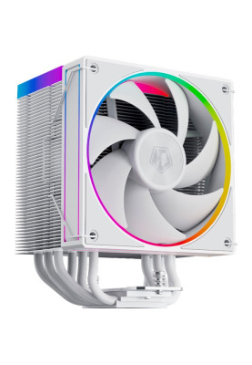 Кулер для процесора ID-Cooling FROZN A610 ARGB White, 120 мм, 6 теплових трубок, алюміній/мідь, Intel: 1851, 1700, 1200, 115x; AMD: AM4/AM5, 500±200 ~ 2000±10% об/хв, 29.85dB(A) Max, 154х94х120 мм, 4-pin PWM, до 250 Вт