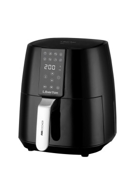 Мультипіч Liberton LAF-3207, Black, 1500W, 3.8 л, 8 програм, керування сенсорне, таймер, антипригарне покриття чаші, 80-200 ˚C, відключення, захист від перегріву
