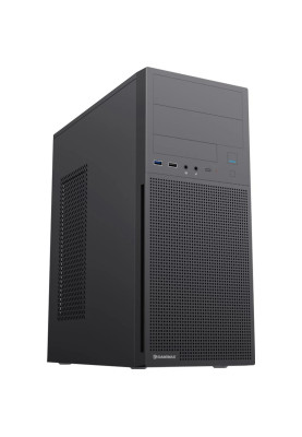 Корпус GameMax ET216, Black, без БЖ, Midi Tower, ATX / Micro ATX / Mini ITX, 1хUSB 3.0 / 1хUSB 2.0, макс. CPU - 145 мм / VGA - 310 мм (ET-216-NP-U3)