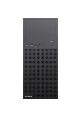 Корпус GameMax ET216, Black, без БЖ, Midi Tower, ATX / Micro ATX / Mini ITX, 1хUSB 3.0 / 1хUSB 2.0, макс. CPU - 145 мм / VGA - 310 мм (ET-216-NP-U3)