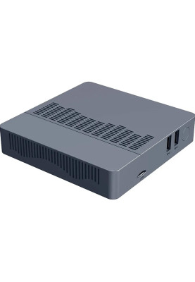 Неттоп Soyo M2 Air, Black, Celeron N4000 (2x1.1-2.6 GHz, 6 Вт), 6Gb LPDDR4 2133 MHz, 128Gb SSD, UHD Graphics 600, WiFi 5, Bluetooth 4.2, GLan, 3xUSB 3.2, HDMI/VGA, microSD, Windows 11 Pro (TLM002)