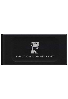 Зовнішній накопичувач SSD, 2Tb, Kingston XS1000 "BoC", Black, Type-C 3.2 (Gen 2), 1050 / 1000 Мб/с (SXS1000/2000GA)