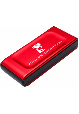 Зовнішній накопичувач SSD, 2Tb, Kingston XS1000 "BoC", Red, Type-C 3.2 (Gen 2), 1050 / 1000 Мб/с (SXS1000R/2000GA)