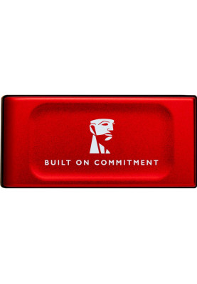 Зовнішній накопичувач SSD, 1Tb, Kingston XS1000 "BoC", Red, Type-C 3.2 (Gen 2), 1050 / 1000 Мб/с (SXS1000R/1000GA)