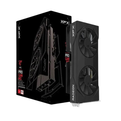 Відеокарта Radeon RX 9060 XT, XFX, Swift OC Gaming, 16Gb GDDR6, 128-bit, HDMI/2xDP, 3320/20000 MHz, 8-pin (RX-96TSW16BQ)