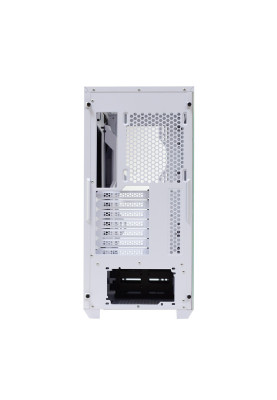 Корпус ALmordor L1400 Shield White, без БЖ, Mid Tower, для EATX / ATX / Micro ATX / Mini ITX, 2xUSB 3.0, 1xType-C, макс. CPU - 180 мм / VGA - 410 мм / PSU - 180 мм, бічна панель із загартованого скла (ALL1400MW)