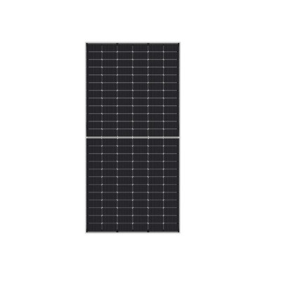 Монокристалічна сонячна панель Jinko Solar JKM590-72HL4-BDV 590Wp (BiFacial) (SFR) JK03M, 44.17V, 13.36A, 2278х1134х30, 590 Вт, ККД 22.84%, IP68, кількість фотоелементів в модулі 144 шт (72х2)