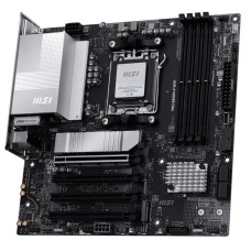 Материнська плата AM5 MSI PRO B850M-P WIFI, B850, 4xDDR5, Int.Video (CPU), 4xSATA3, 3xM.2, 1xPCI-E 5.0 x16, 3xPCI-E 3.0 x16, ALC897, Realtek 8126VB 5Gb, WiFi 7, Bluetooth 5.4, 9xUSB 3.2 / 8xUSB 2.0, HDMI/DP, Micro ATX