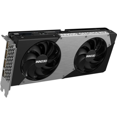 Відеокарта GeForce RTX 5060 Ti, Inno3D, TWIN X2 OC, 16Gb GDDR7, 128-bit, HDMI/3xDP, 2602/28000 MHz, 8-pin (N506T2-16D7X-191073N)