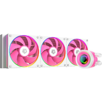 Система рідинного охолодження ID-Cooling FX360 INF PINK, Intel: 1851/1700/1200/115x, AMD: AM4/AM5, 3x120mm 500～2000±10%RPM, 29.9dB(A) Max, до 350 Вт