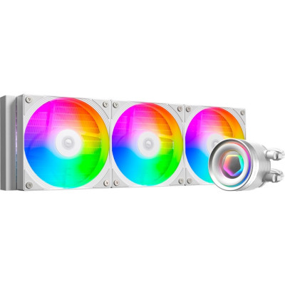 Система рідинного охолодження ID-Cooling FX360 INF WHITE, Intel: 1851/1700/1200/115x, AMD: AM4/AM5, 3x120mm 300～2000±10%RPM, 27.2dB(A) Max, до 350 Вт