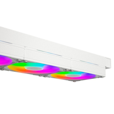 Система рідинного охолодження ID-Cooling FX360 INF WHITE, Intel: 1851/1700/1200/115x, AMD: AM4/AM5, 3x120mm 300～2000±10%RPM, 27.2dB(A) Max, до 350 Вт
