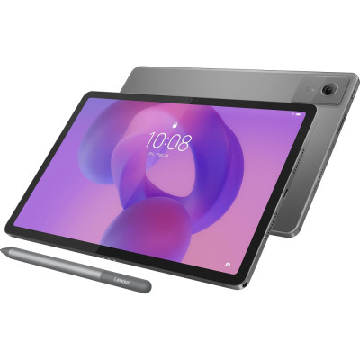 Планшет 11" Lenovo Idea Tab, Luna Grey, 2560x1600 (IPS, 90 Гц), MediaTek Dimensity 6300 (8 ядер), Mali-G57 MC2, 8Gb, 128Gb, microSD, 8Mp + 5Mp, 4x1 Вт, WiFi 5, Bluetooth 5.2, 1xType-C, 7040 mAh, Android 15, Lenovo Tab Pen (ZAFR0462UA)