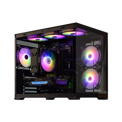 Комп'ютер GTL Observer GM 56G36R (R5-5600 / A520 / 16G DDR4 / RTX 3060-12 / SSD 1TB / mATX / 500W / No OS) (GTLOGM566N36P1M5_A7RY) Black, ARGB