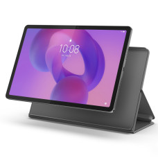 Планшет 11" Lenovo Idea Tab 5G, Luna Grey, 2560x1600 (IPS, 90 Гц), MediaTek Dimensity 6300 (8 ядер), Mali-G57 MC2, 8Gb, 128Gb, microSD, 8Mp + 5Mp, 4x1 Вт, WiFi 5, Bluetooth 5.2, 1xType-C, 7040 mAh, Android 15, Lenovo Tab Pen, чохол (ZAFM0065UA)