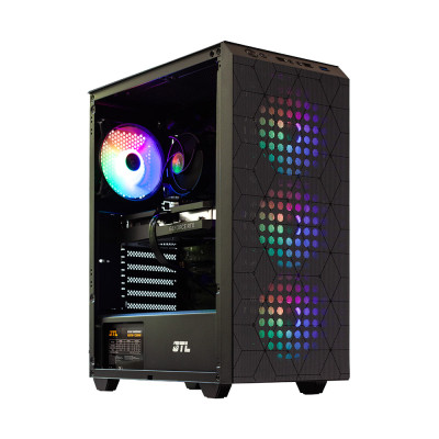 Комп'ютер GTL HexaGaming 124G7BR (I5-12400F / B760 / 16G DDR5 / RTX 4060-8 / 1TB / ATX / 600W / No OS) (GTLHGB1246N46P1A6_B7SH) Black, RGB