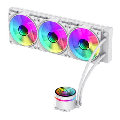 Система рідинного охолодження GameMax IceBurg 360 Infinity, White