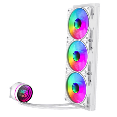 Система рідинного охолодження GameMax IceBurg 360 Infinity, White