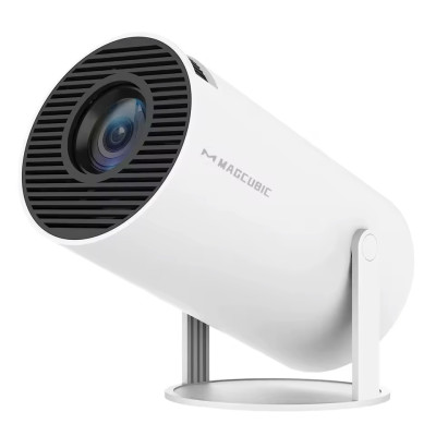Проектор Magcubic HY300 Pro+, White, LED, WiFi 6 / Bluetooth 5.4, 1280x720, 260 Лм, 5 Вт, Allwinner H713 (4 ядра), Android 11