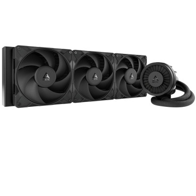 Система рідинного охолодження Arctic Liquid Freezer III Pro 420, Black, вентилятори 3х140 мм, 400-2500 обертів/хв, сумісність з Intel/AMD: LGA1700, LGA1851/AM4, AM5 (ACFRE00181A)