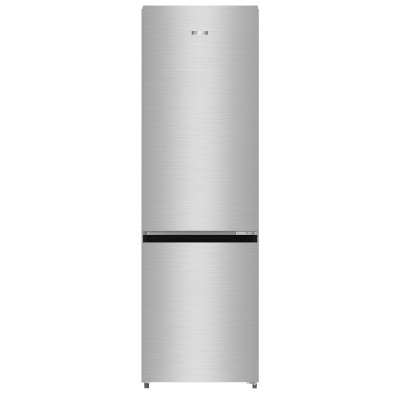Холодильник Edler ED-328NS, Inox, двокамерний, з нижньою мор. камерою, No Frost, загальний об'єм 250L, корисний об'єм 189L/61L, електронне керування, суперзаморожування, режим "відпустка", A+, 178x55x60см