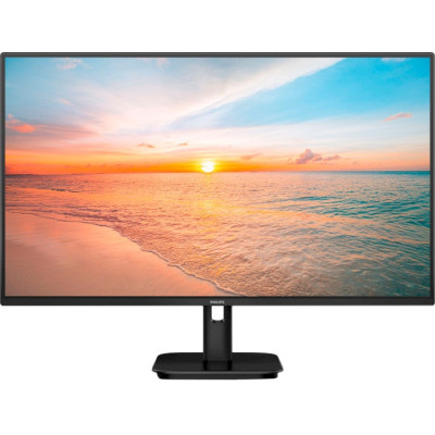 Монітор 27" Philips 27E1N1200A/00, Black, WLED, IPS, 1920x1080 (16:9), 4 мс, 120 Гц, 250 кд/м², 1500:1, 178°/178°, VGA/HDMI/DP, 2 x 2 Вт, Vesa 100x100, Adaptive Sync