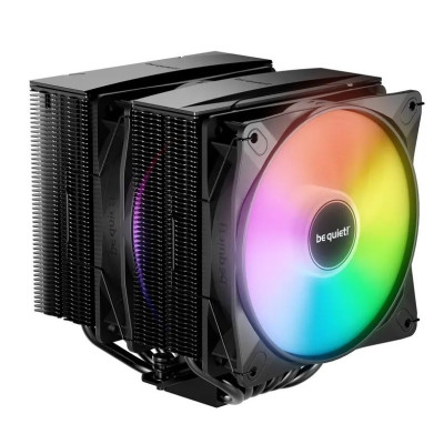 Кулер для процесора be quiet! Pure Rock Pro 3 LX, Black, 2x120 мм (2000 об/мин), ARGB, для Intel 1851/1700/1200/1150/1151/1155/1156, AMD AM5/AM4, до 250 Вт, висота 155 мм (BK043)