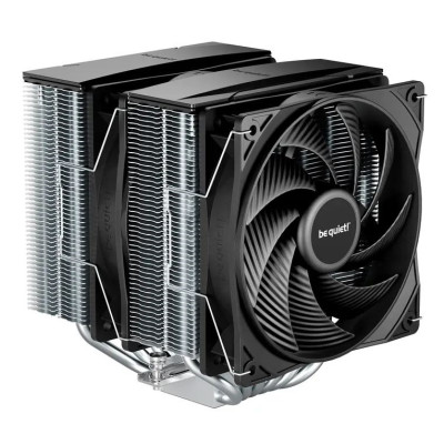 Кулер для процесора be quiet! Pure Rock Pro 3, Silver/Black, 2x120 мм (2000 об/хв), Intel 1851/1700/1200/1150/1151/1155/1156, AMD AM5/AM4, до 250 Вт, висота 155 мм (BK041)