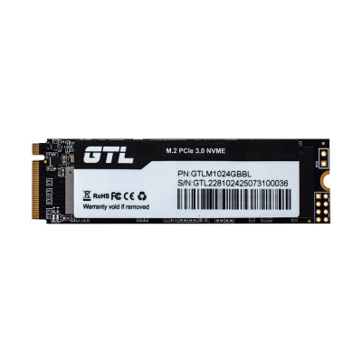 Твердотільний накопичувач SSD 1Tb, GTL Green Light, PCI-E 3.0 x4, M.2 2280, 3D TLC, 2500/2000 МБ/с, Bulk (GTLM1024GBBL)