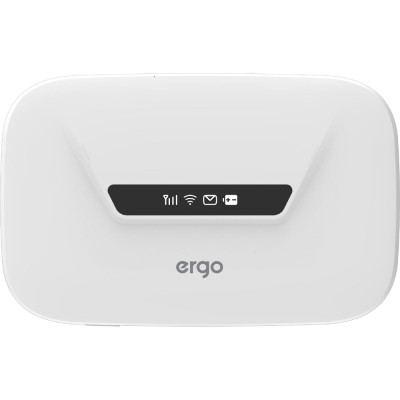 Модем 4G Ergo M126 box, White, GSM GPRS/EDGE, HSPA+, DC-HSPA+, LTE, Wi-Fi, тип підключення USB