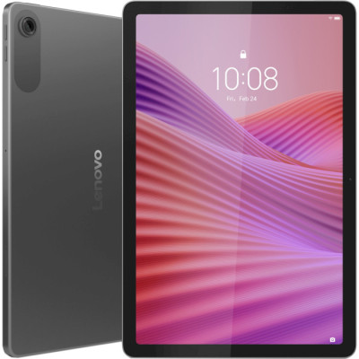 Планшет 10.1" Lenovo Tab LTE, Luna Grey, 1920x1200 (IPS, 60 Гц), MediaTek Helio G85 (8 ядер), Mali-G52 MC2, 8Gb, 128Gb, microSD, 8Mp + 5Mp, 2x2 Вт, 4G, WiFi 5, Bluetooth 5.3, Type-C, 5100 mAh, Android 14, прозорий чохол (ZAEJ0181UA)