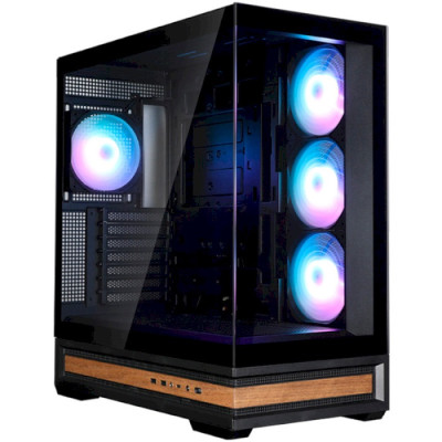 Корпус Zalman P40 NAMU, Black, Mid Tower, без БЖ, для ATX / Micro ATX / Mini ITX, 1xType-C / 2xUSB 3.0, макс. CPU - 165 мм / VGA - 420 мм, 4x120 мм ARGB, бічна та передня панелі із загартованого скла
