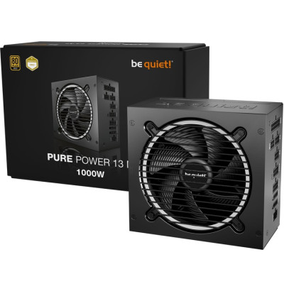 Блок живлення 1000 Вт, be quiet! Pure Power 13 M, Black (BP028EU)