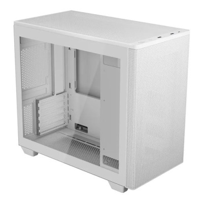 Корпус Aerocool Stormfront Mini-G-WT-v1 White, Mid Tower, без БЖ, для Micro ATX, Mini ITX, 1хUSB-С, 2xUSB 3.0, бічна панель із загартованого скла, сталь SPCC 0.7 мм (ACCM-ES10003.21)