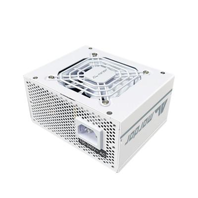 Блок живлення 750 Вт, ALmordor SFX, White, модульний, 80+ Gold, ATX3.1, Active PFC, 80 мм, 4xMolex / 8xSATA / 3x6+2-pin / 1x16-pin / 2x4+4-pin / 1x20+4-pin, FanStop (ALSFX750WH31)