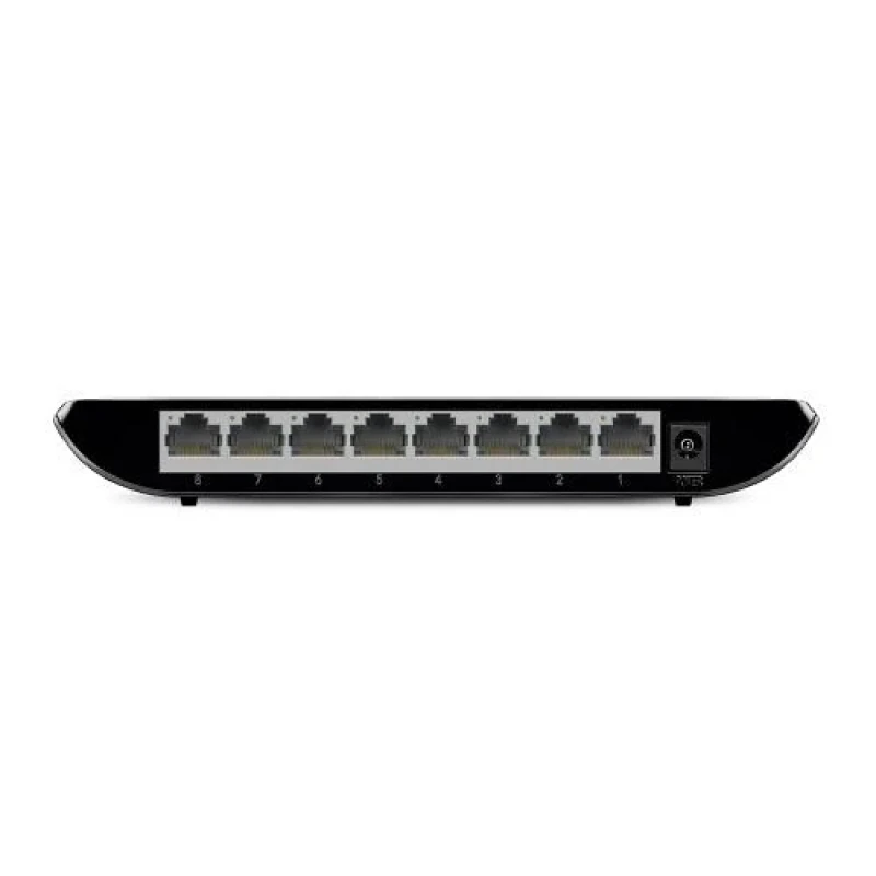 Комутатор TP-LINK TL-SG1008D, 8x100/1000 Mb/s, пластиковий корпус, некерований